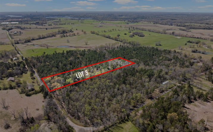 Pictures of Land property located at Lot 3 CR 4365, Mount Pleasant, TX 75455 for sales - image #1