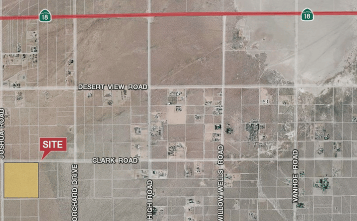 Pictures of Land property located at Joshua Road, Lucerne Valley, CA 92356 for sales - image #1