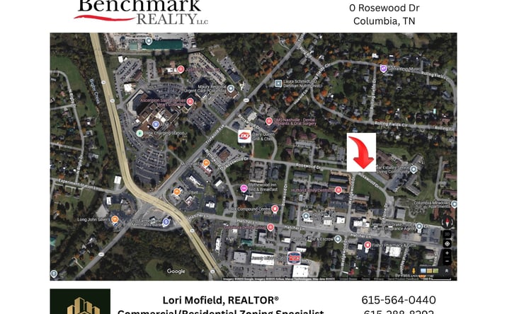 Pictures of Land, Office, Retail property located at Rosewood Dr, Columbia, TN 38401 for sales - image #1