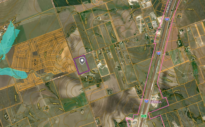 Pictures of Land property located at 1531 County Road 310, Jarrell, TX 76537 for sales - image #1