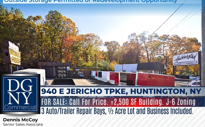 Pictures of Business for Sale, Land, Mixed Use property located at 940 E Jericho Turnpike, Huntington Station, NY 11746 for sales - image #1