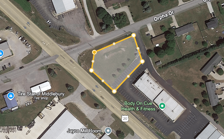 Pictures of Land, Retail property located at 129 Orpha Dr, Middlebury, IN 46540 for sales - image #1