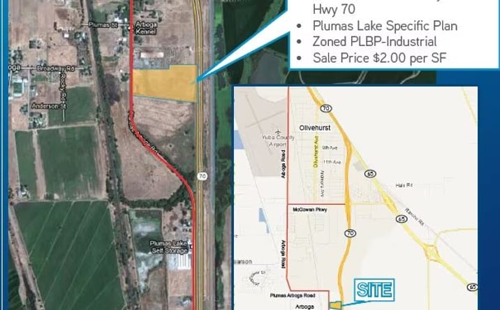 Pictures of Land property located at Plumas Arboga Rd, Olivehurst, CA 95961 for sales - image #1