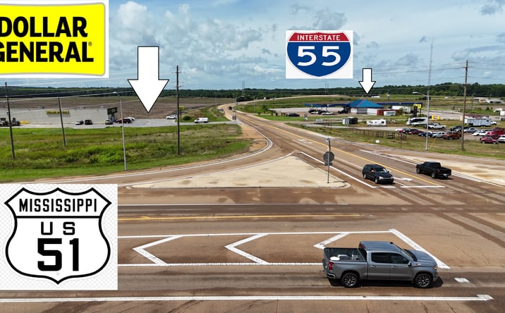 Pictures of Land property located at Hwy 51 and Papermill Rd 3.5 Acres, Grena, MS 38901 for sales - image #1