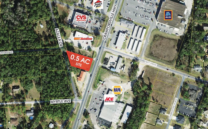 Pictures of Land property located at 2698 Crawfordville Hwy, Crawfordville, FL 32327 for sales - image #1