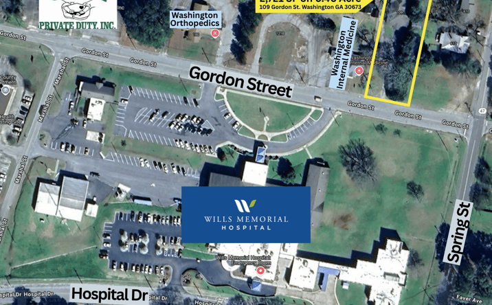 Pictures of Office, Retail property located at 109 Gordon Street, Washington, GA 30673 for sales - image #1