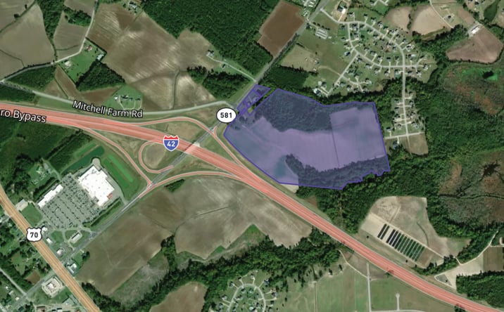 Pictures of Land property located at 414-418 NC Hwy 581 North, Goldsboro, NC 27530 for sales - image #1