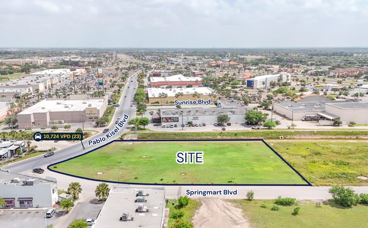 Pictures of Land property located at Springmart Blvd, Brownsville, TX 78526 for sales - image #1