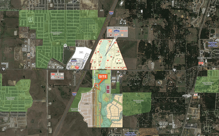 Pictures of Land property located at SEC FM 407 & I-35W, Arglye, TX 76226 for sales - image #1