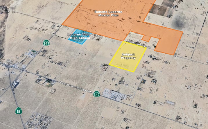 Pictures of Land property located at Rabbit Springs Road, Lucerne Valley, CA 92356 for sales - image #1