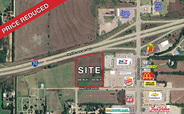 Pictures of Land property located at 300-400 Blk NW 21st, Abilene, KS 67410 for sales - image #1