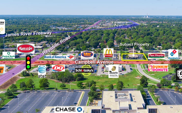 Pictures of Land, Office, Retail property located at 4049 S Campbell Ave, Springfield, MO 65807 for sales - image #1