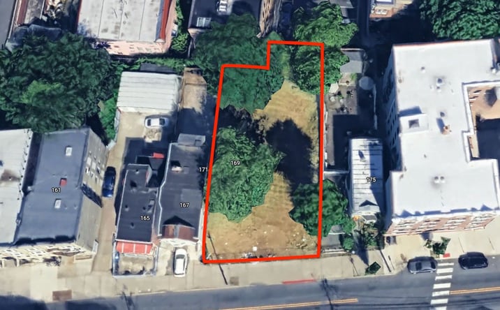 Pictures of Land property located at 171 Bergen Ave, Jersey City, NJ 07305 for sales - image #1