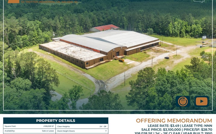 Pictures of Industrial property located at 121 Trotter Industrial Ln, Saluda, SC 29138 for sales - image #1