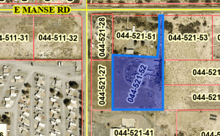 Pictures of Land property located at 2631 E Manse Rd, Pahrump, NV 89048 for sales - image #1