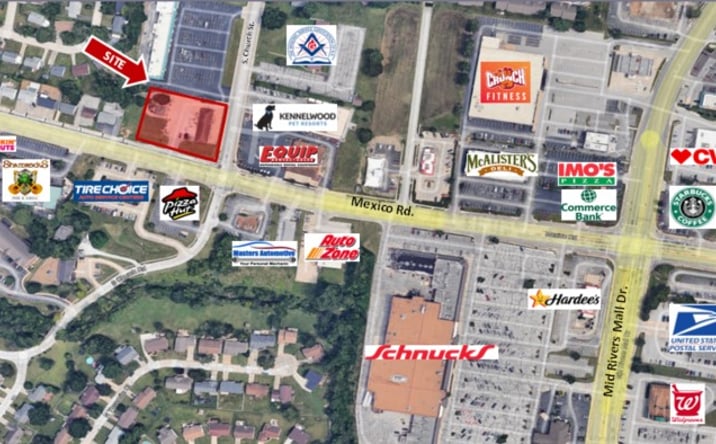 Pictures of Hospitality, Industrial, Land, Retail, Special Purpose property located at 449 S Church St, St. Peters, MO 63376 for sales - image #1