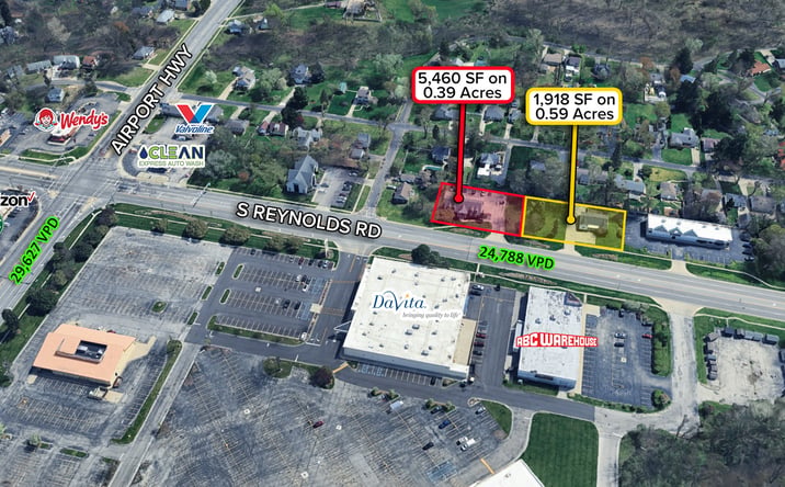 Pictures of Office property located at 1421 & 1445 S Reynolds Rd, Toledo, OH 43615 for sales - image #1
