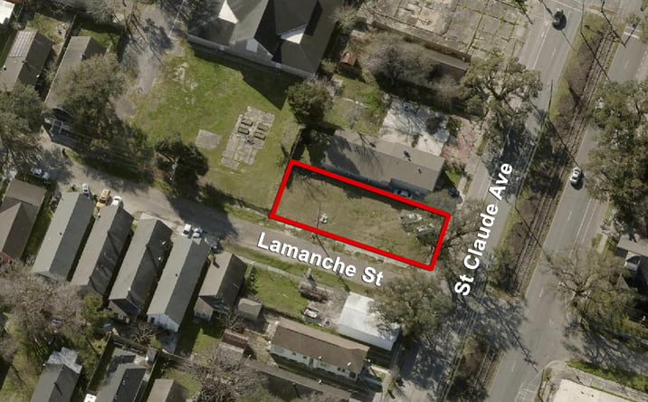 Pictures of Land property located at 5640 St Claude Ave, New Orleans, LA 70117 for sales - image #1