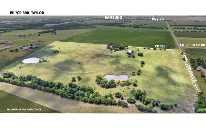 Pictures of Land property located at 151 CR 398, Taylor, TX 76574 for sales - image #1