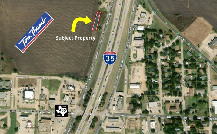 Pictures of Land property located at TBD I-35, Sanger, TX 76266 for sales - image #1