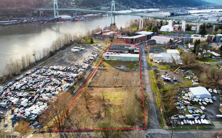 Pictures of Land property located at 8435 North Crawford, Portland, OR 97203 for sales - image #1