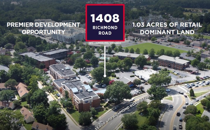 Pictures of Retail, Office, Land property located at 1408 Richmond Rd, Williamsburg, VA 23185 for sales - image #1