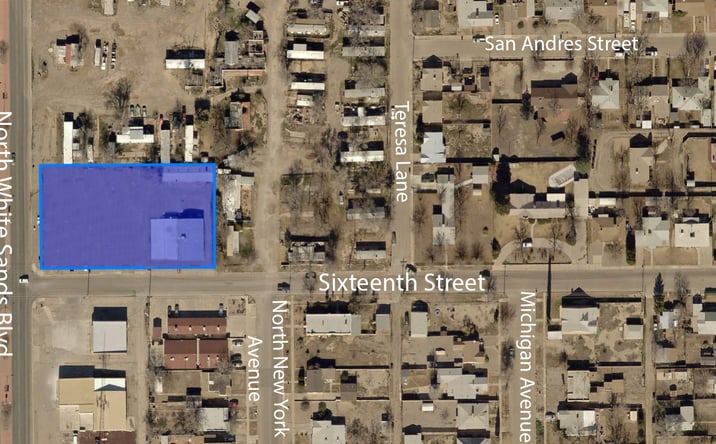 Pictures of Land, Office, Retail property located at 1600 N White Sands Blvd, Alamogordo, NM 88310 for sales - image #1