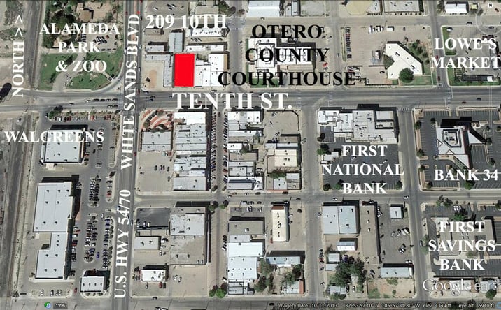 Pictures of Office, Retail property located at 209 E 10th St, Alamogordo, NM 88310 for sales - image #1