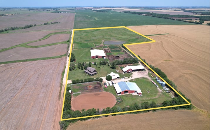Pictures of Land property located at 3266 Dove Road, Abilene, KS 67410 for sales - image #1