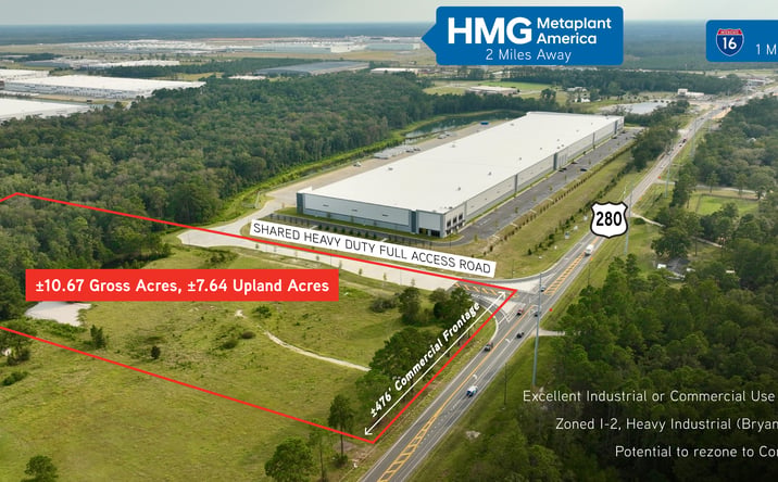 Pictures of Industrial, Land property located at 11880 US-280, Ellabell, GA 31308 for sales - image #1