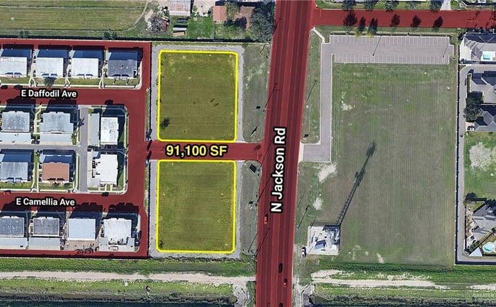 Pictures of Land property located at 2901-3029 N Jackson Road, McAllen, TX 78501 for sales - image #1
