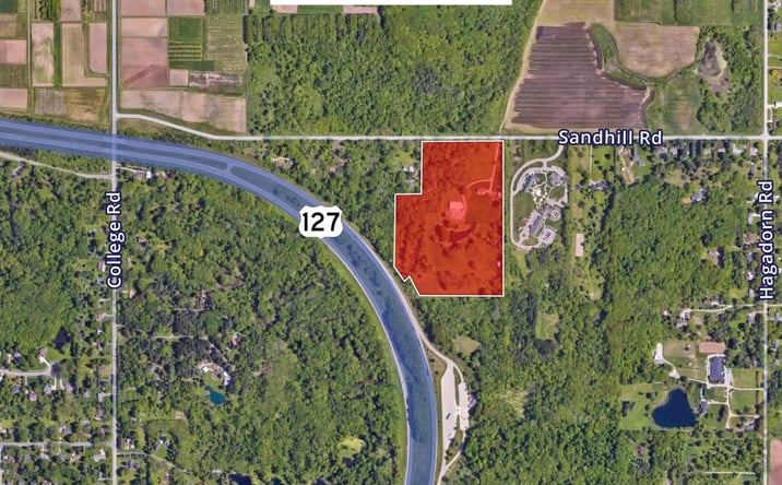 Pictures of Land, Mixed Use, Office property located at 3215 Sandhill Road, Alaiedon Township, MI 48854 for sales - image #1