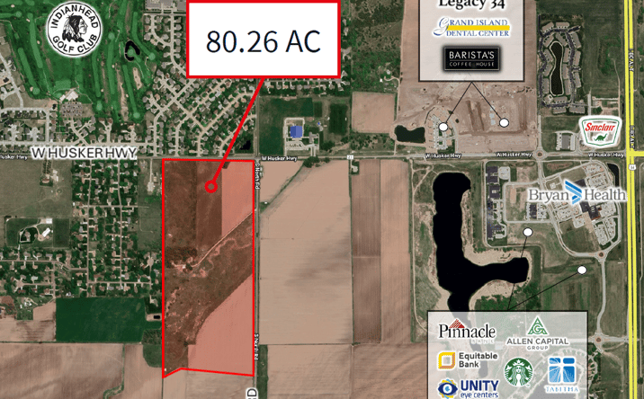 Pictures of Land property located at 4000 W Husker Hwy, Grand Island, NE 68803 for sales - image #1