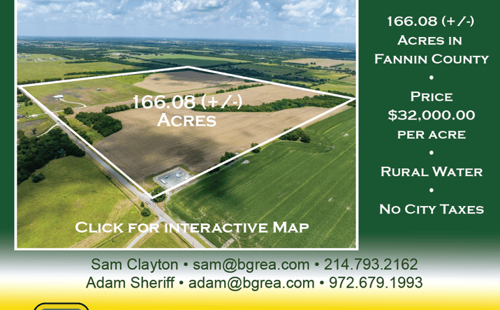 Pictures of Land property located at 201 Private Road 33, Trenton, TX 75490 for sales - image #1
