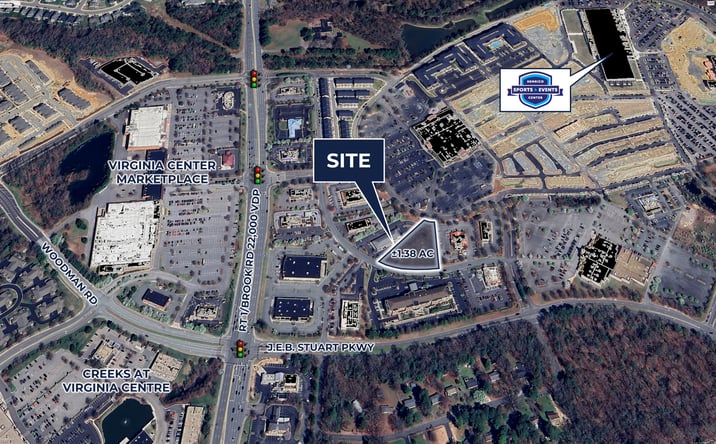 Pictures of Land property located at 10085 Brook Rd, Glen Allen, VA 23059 for sales - image #1