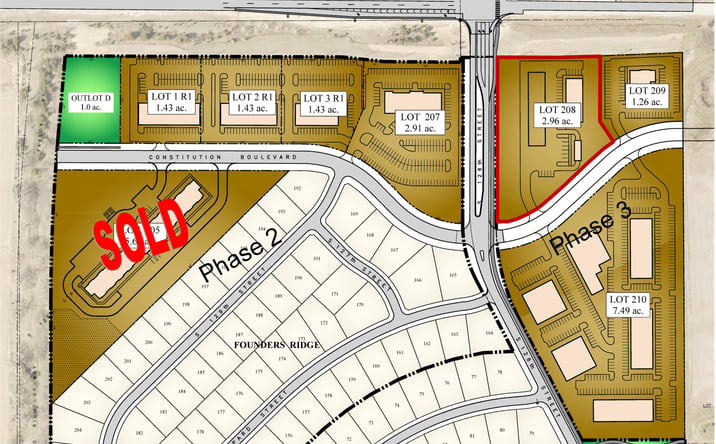 Pictures of Land property located at 126th & Highway 370, Papillion, NE 68138 for sales - image #1