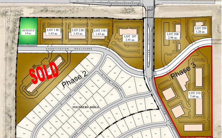 Pictures of Land property located at Highway 370 & 126th  Street, Papillion, NE 68046 for sales - image #1