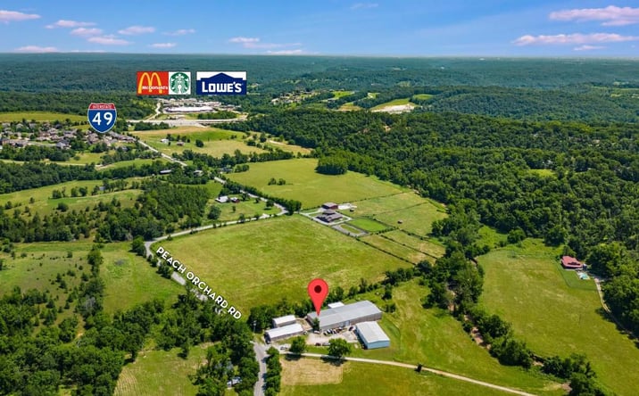 Pictures of Industrial property located at 12182 Peach Orchard Rd, Bentonville, AR 72712 for sales - image #1
