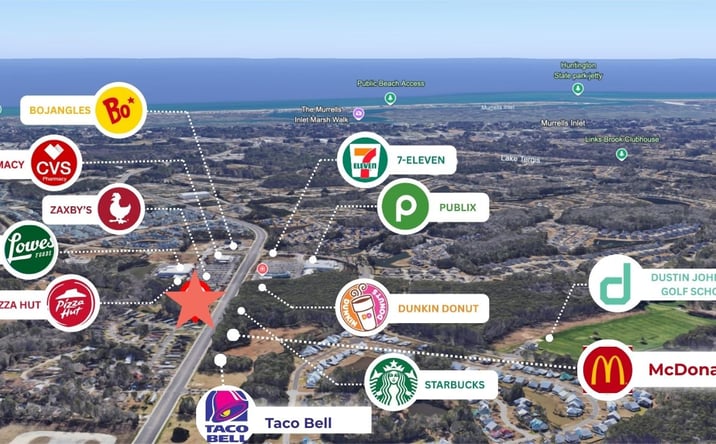 Pictures of Land property located at 11859 Highway 707, Murrells Inlet, SC 29576 for sales - image #1