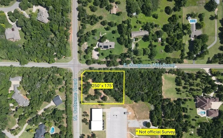 Pictures of Land property located at 5400 N Coltrane Rd, Edmond, OK 73034 for sales - image #1