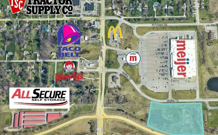 Pictures of Land property located at 607 Meijer Dr, Mishawaka, IN 46544 for sales - image #1