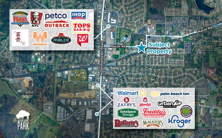 Pictures of Land property located at 8307 Macon Rd, Memphis, TN 38018 for sales - image #1