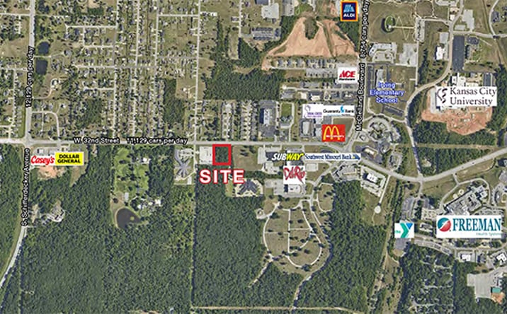 Pictures of Land property located at SEQ of W. 32nd St and S. Oliver Ave, Joplin, MO 64084 for sales - image #1