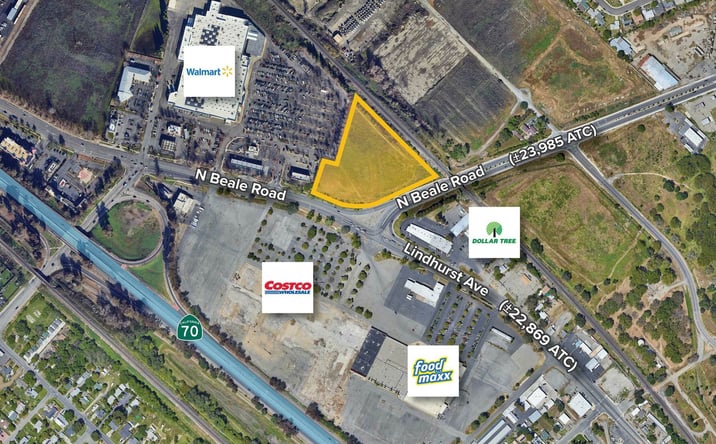 Pictures of Retail, Land property located at N Beale Road & Lindhurst Avenue, Marysville, CA 95901 for sales - image #1