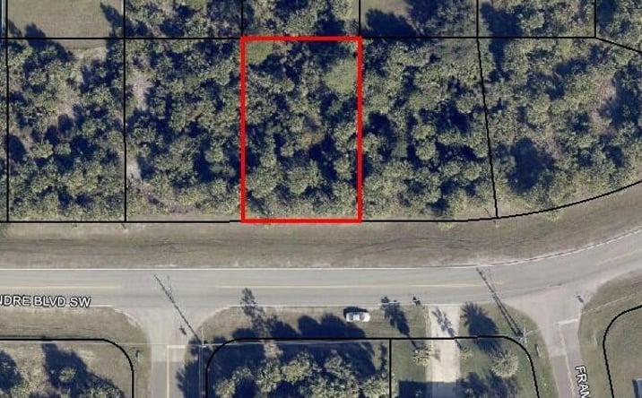 Pictures of Land property located at 323 St Andre Boulevard SW, Palm Bay, FL 32908 for sales - image #1