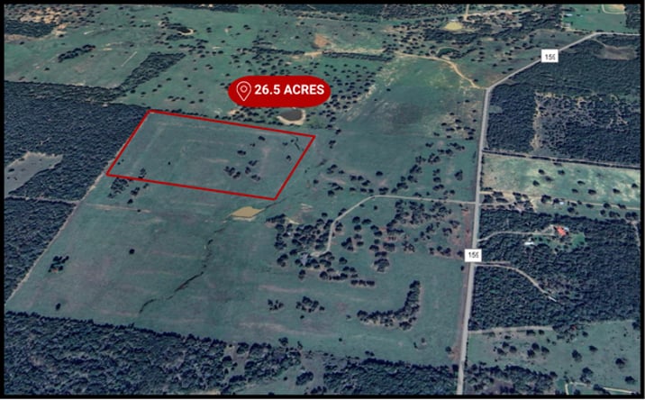Pictures of Land property located at 1078 Old Pin Oak Rd, Paige, TX 78659 for sales - image #1