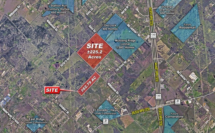 Pictures of Land property located at 7800 Williamson Rd, Kyle, TX 78640 for sales - image #1