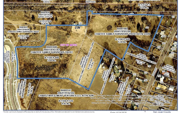 Pictures of Land property located at 12.59 Ac N. Main Extension, Aztec, NM 87410 for sales - image #1