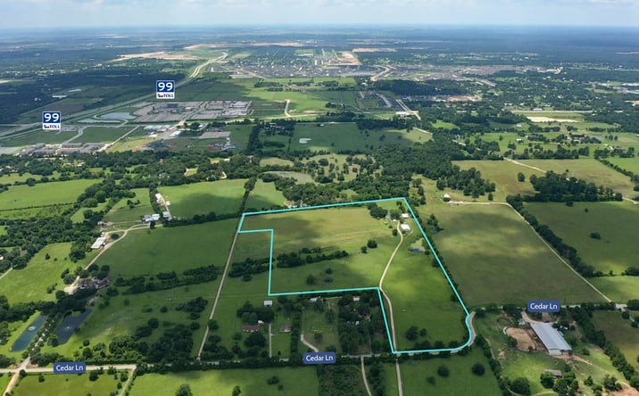 Pictures of Land property located at 20119 Cedar Ln, Tomball, TX 77377 for sales - image #1