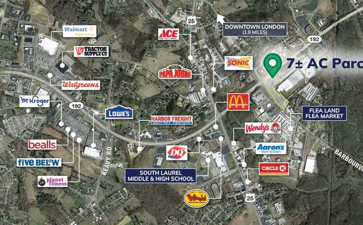 Pictures of Land property located at 100 Barbourville Rd, London, KY 40744 for sales - image #1